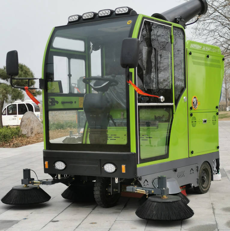 南投道路清洁广泛应用电动环卫清扫车